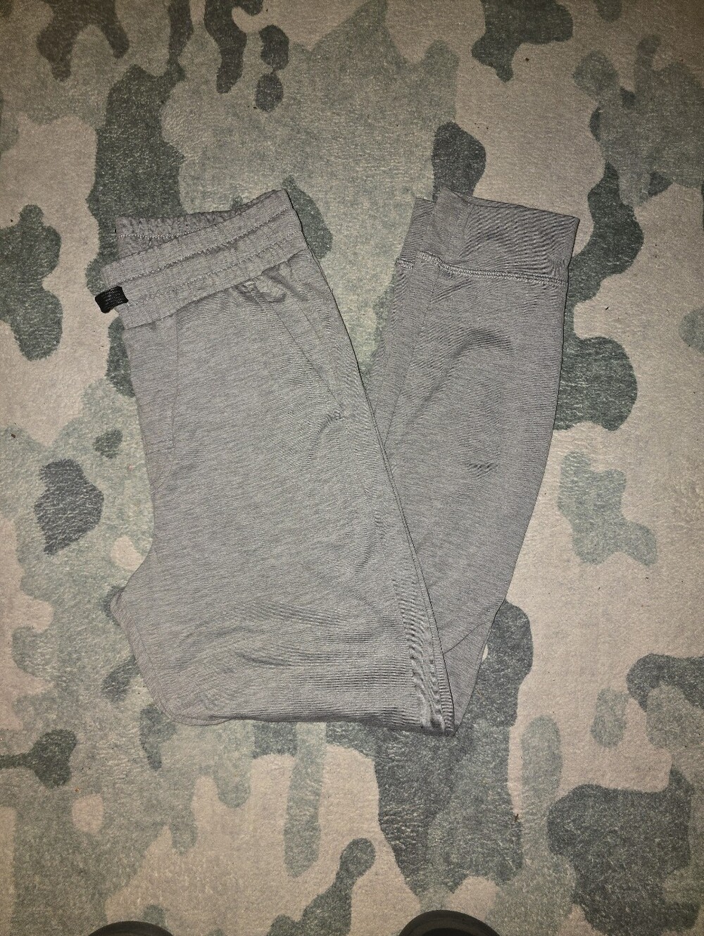Classic Gray Kids Joggers with Elastic Waistband
